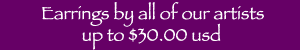 earrings to 30 usd