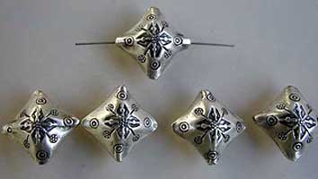 Hill Tribe Silver Beads from Thailand