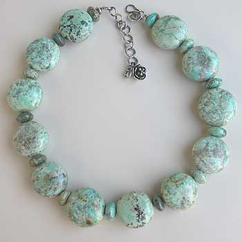 Peruvian Turquoise Necklace