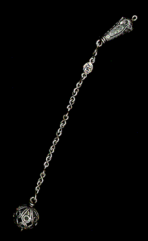 Bali sterling silver pendulum