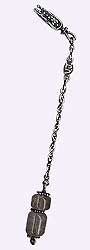 Sterling silver and Rutilated Quartz Pendulum 