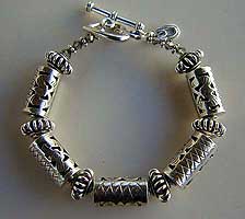 Sterling silver bracelet  by Vicky Jousan