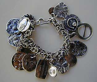 sterling silver bracelet by Vicky Jousan
