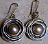 sterling silver and pearl earrings